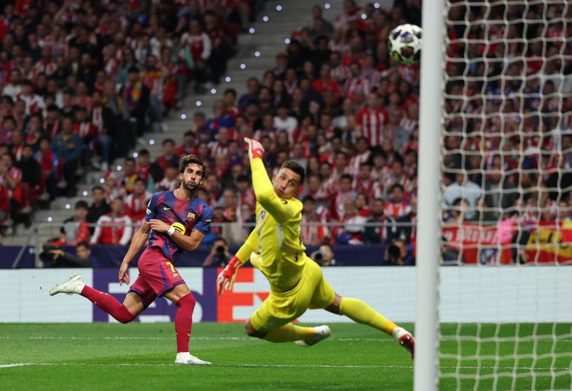 Culpable del fracaso de Barcelona, jugador sale herido y sufrimiento de Lamine Yamal ante Atlético