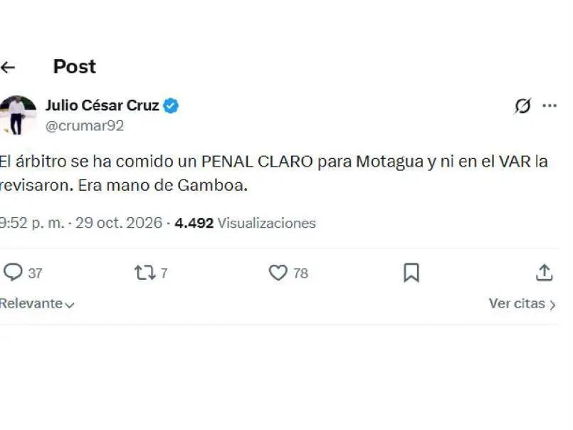 Concacaf no respeta a Honduras: Reproches de eliminación de Motagua por Alajuelense