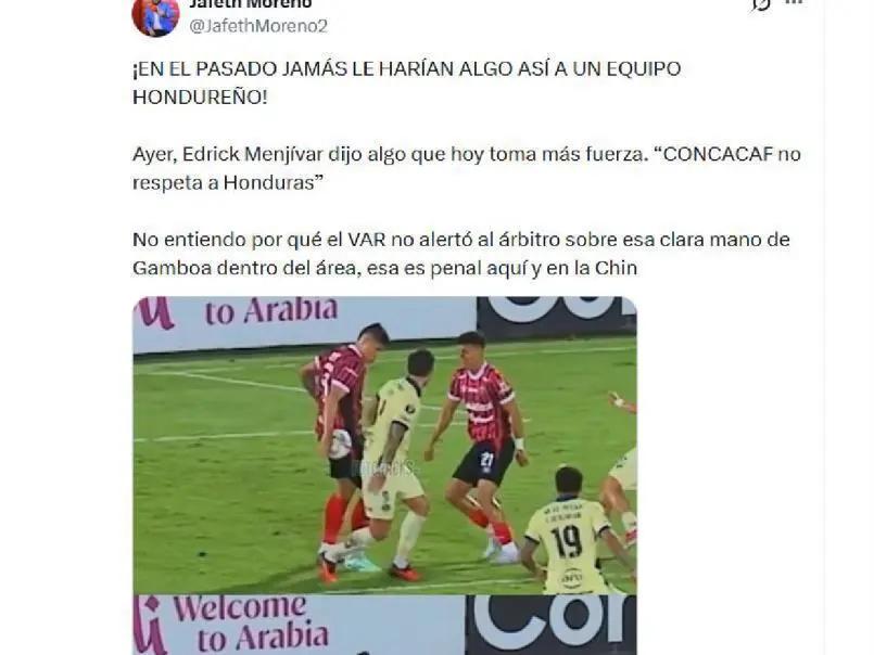 Concacaf no respeta a Honduras: Reproches de eliminación de Motagua por Alajuelense