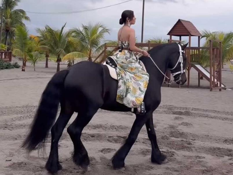 Exnovia de jugador recordado en Motagua deslumbra previo a Semana Santa: Así fue captada