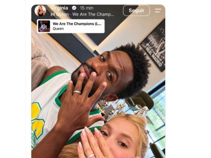 Vinicius toma impactante decisión con su novia: Lo que hizo el crack de Real Madrid con Virginia