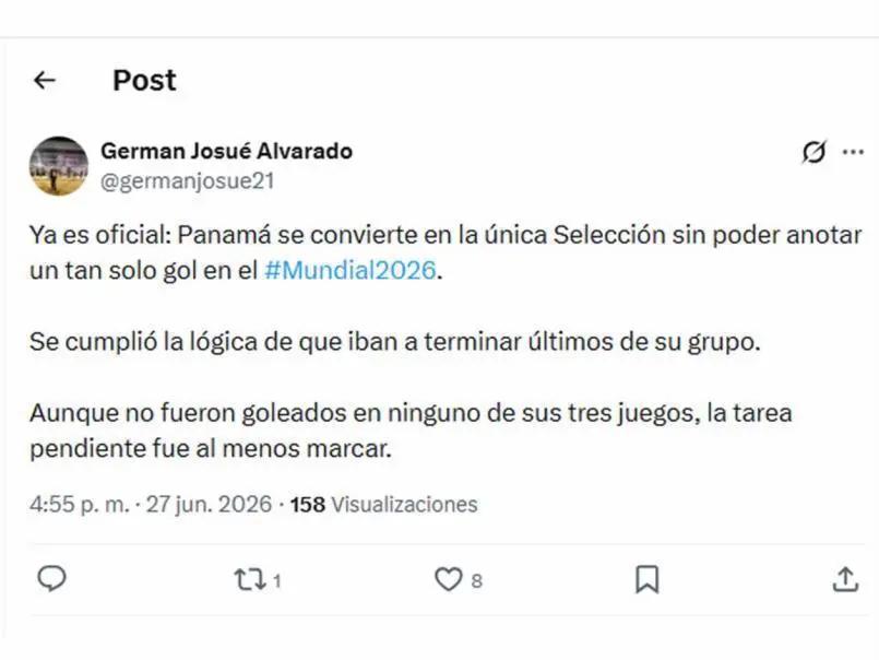 Vergüenza canalera: lo que dicen los medios tras eliminación de Panamá en el Mundial 2026
