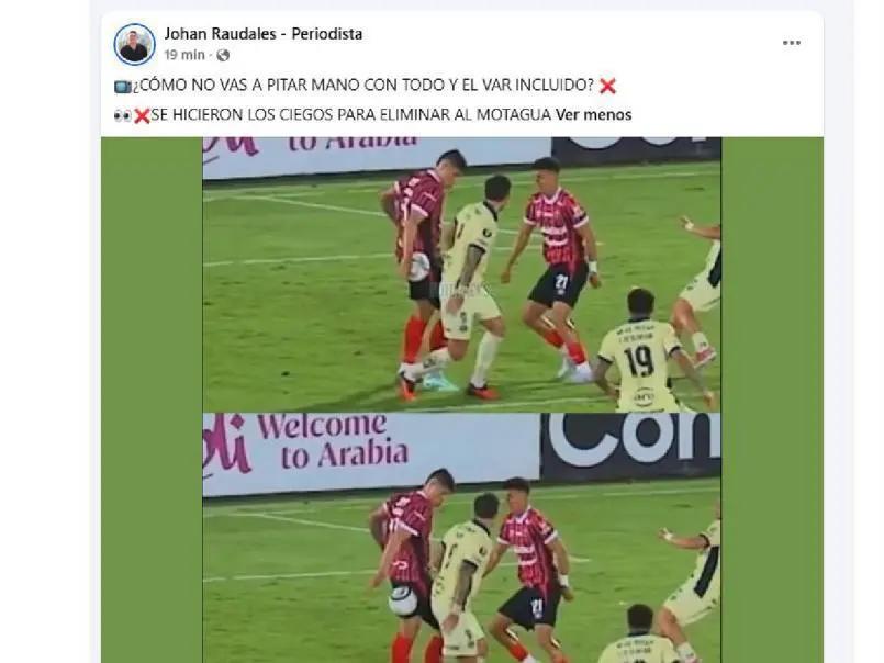Concacaf no respeta a Honduras: Reproches de eliminación de Motagua por Alajuelense