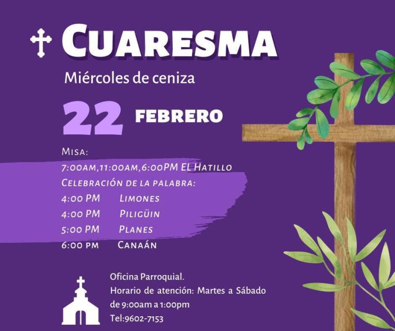 Con devoción y fe: Así se celebra el Miércoles de Ceniza en Honduras