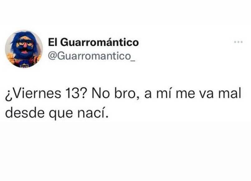 ¿Un día de mala suerte? Los mejores memes por ser viernes 13