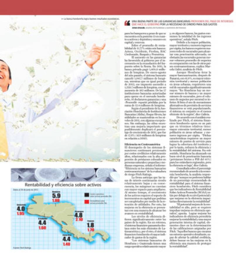 Banca, rentable pero cara