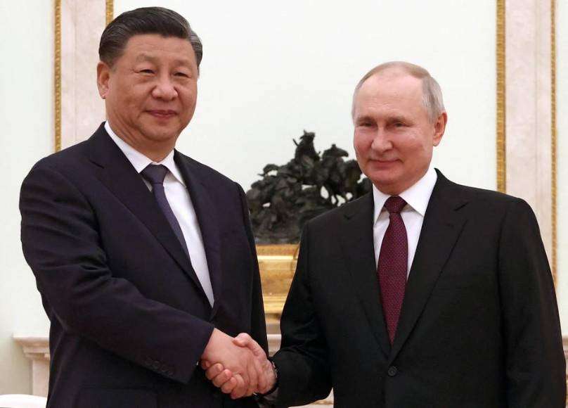 Así fue la reunión de Xi Jinping y Vladimir Putin en Rusia