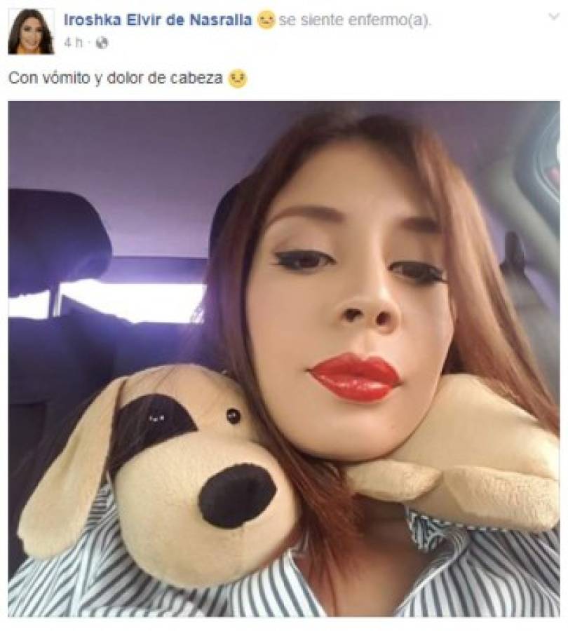 Iroshka de Nasralla emociona a sus seguidores de Facebook tras publicar peculiar mensaje