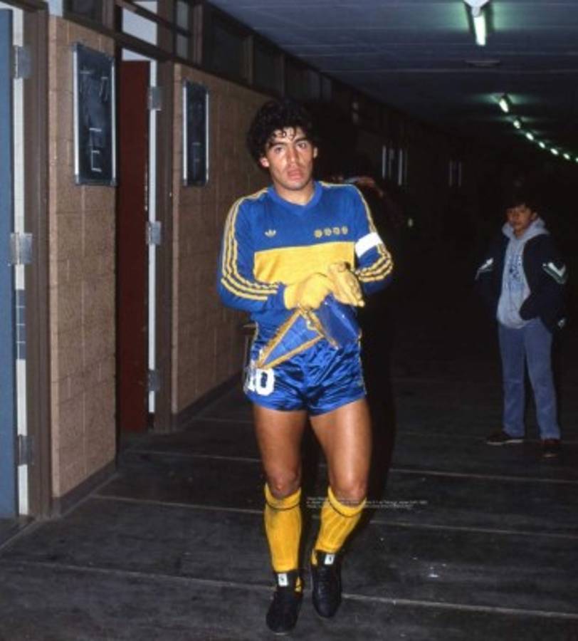 Las fotos de Diego Armando Maradona en su gira con el Boca de 1982 que no habías visto