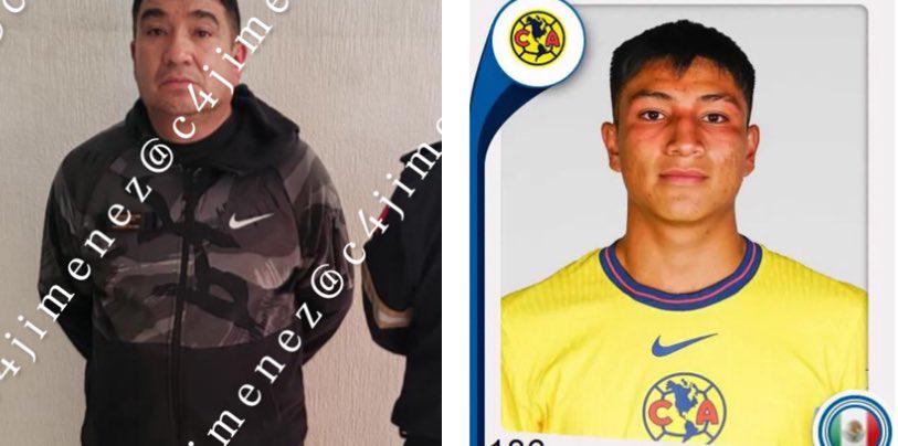 Papá de futbolista del América de México fue capturado por millonario robo
