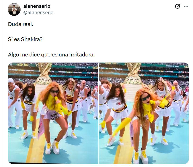 ¿Es cierto que Shakira usó una doble durante la inauguración del Mundial 2026?