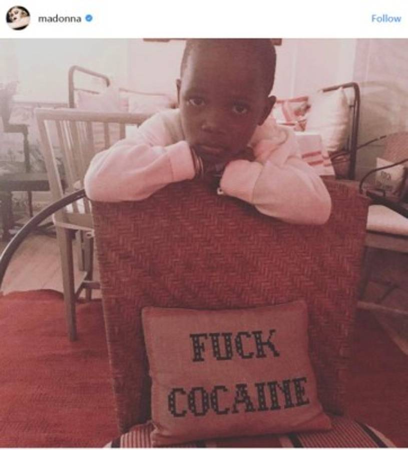 La 'Reina del pop' jamás imaginó que la imagen despertaría un debate en Instagram.