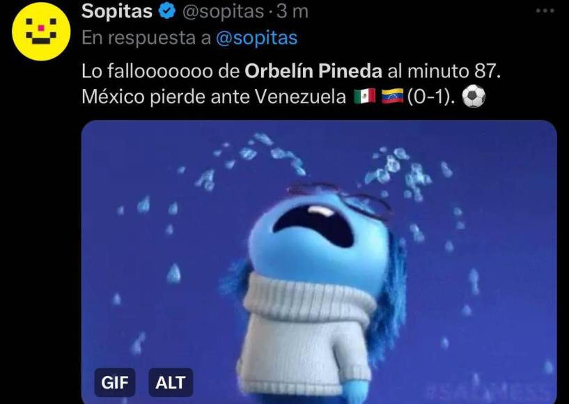 Memes despedazan a México tras derrota contra Venezuela en Copa América 2024