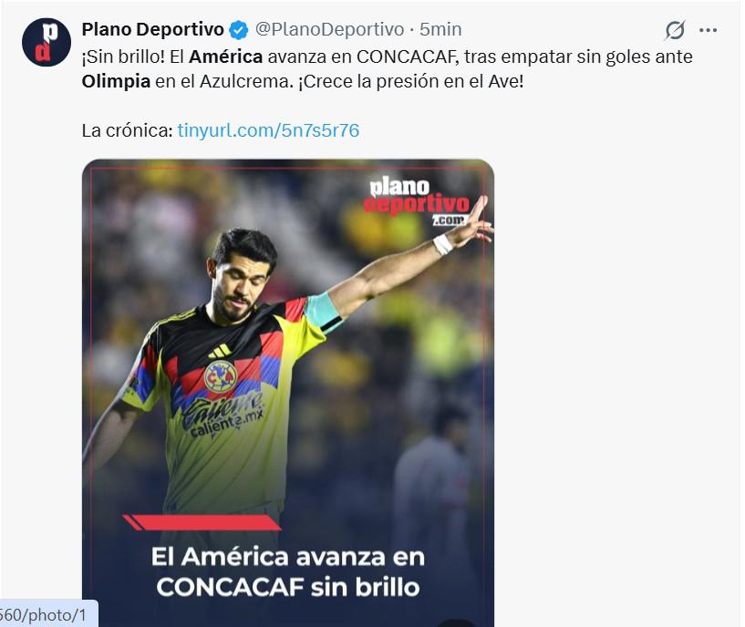 De panzazo: Lo que dicen los medios de México luego de que América eliminara a Olimpia