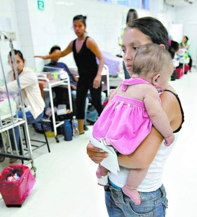 Desbordados Hospital Escuela y San Felipe