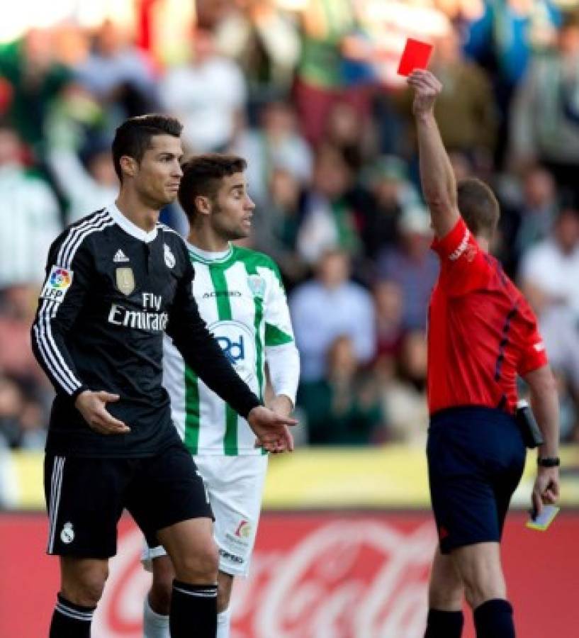 Cristiano Ronaldo, suspendido dos partidos, podrá jugar ante Atlético