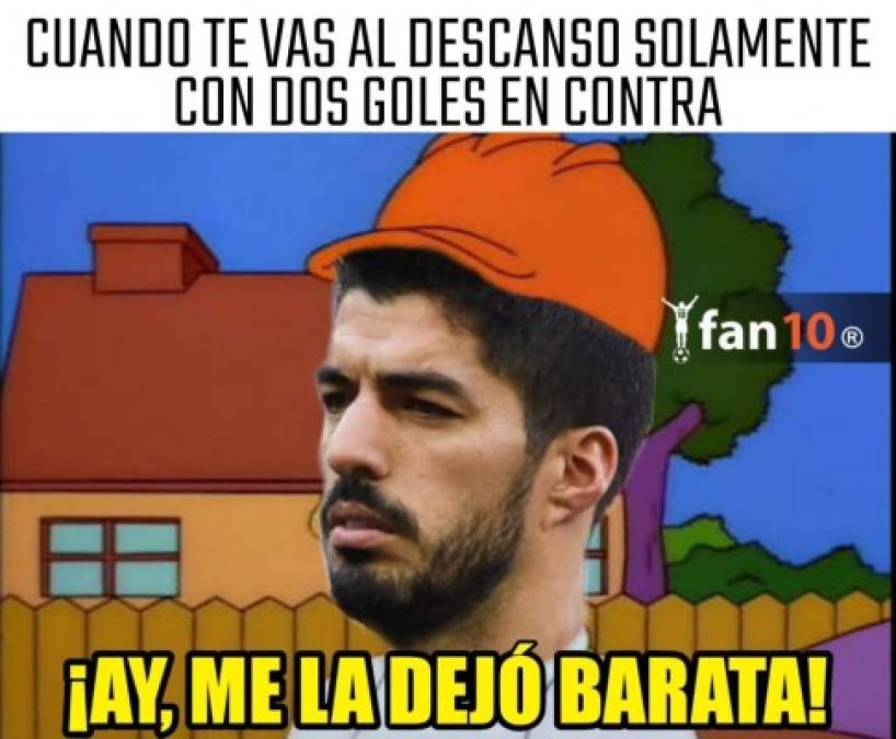 Crueles memes destrozan al Real Madrid, Luis Suárez y Griezmann en el inicio de la Champions