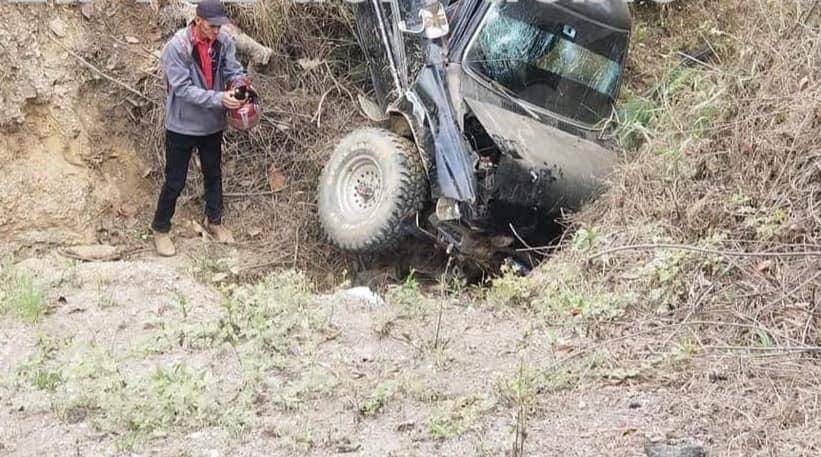 Por falla mecánica carro cayó a un abismo en Guaimaca: una mujer murió