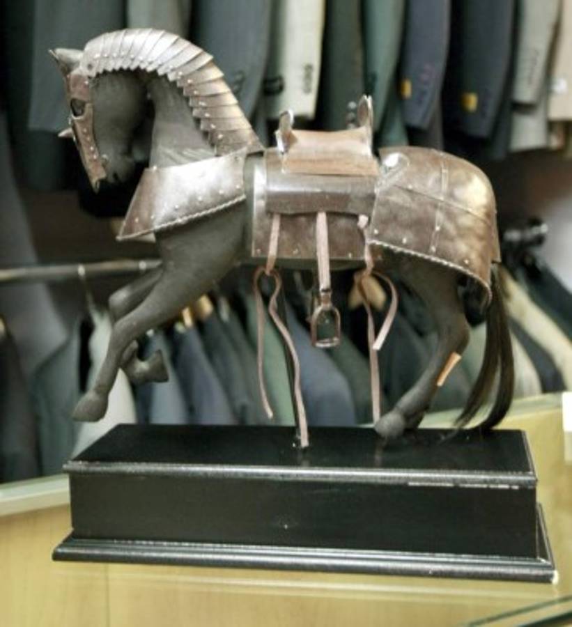 Medios de transporte como adornos