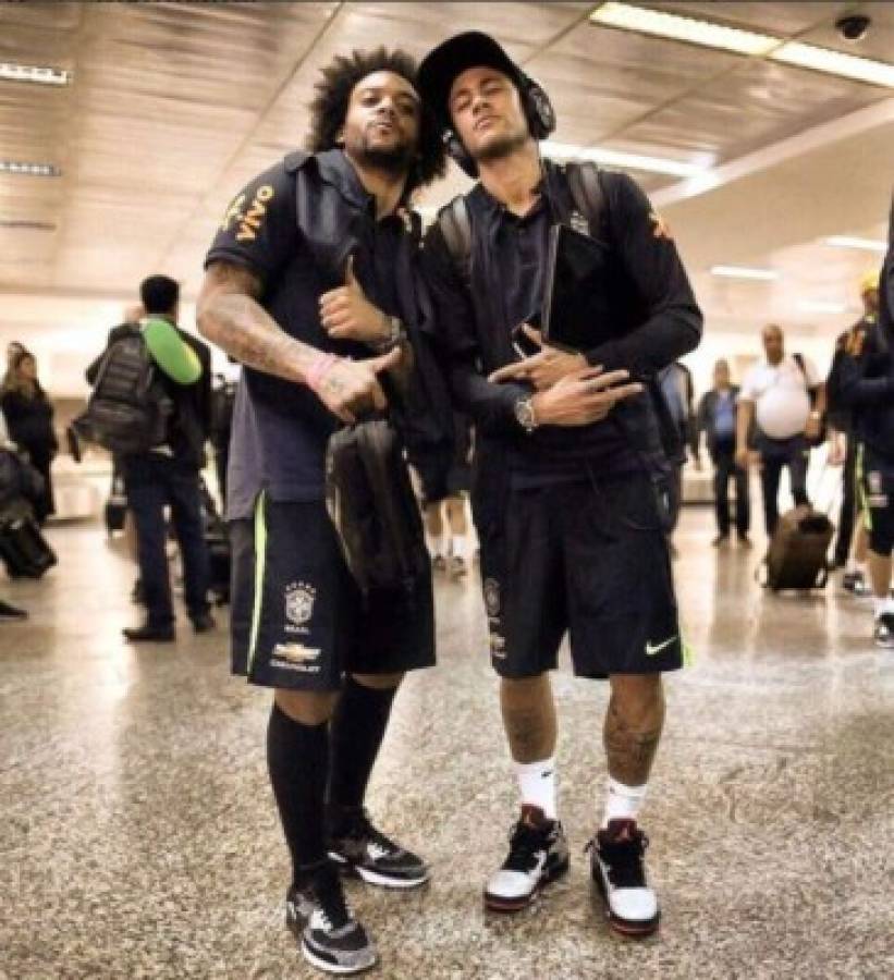Neymar Jr. felicitó a Marcelo por su cumpleaños a través de Instagram