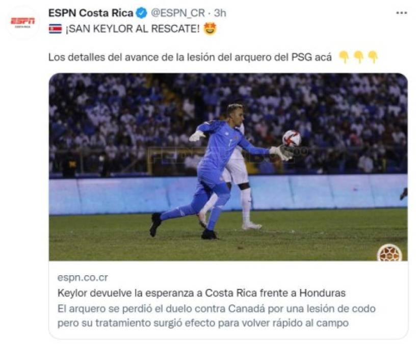 'La Sele necesita rivales débiles': Así opina la prensa de Costa Rica previo al partido ante Honduras