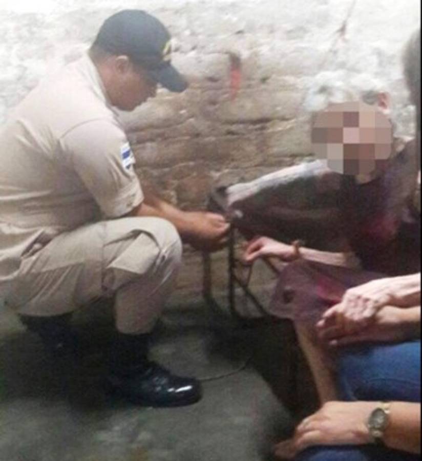 Tras recibir atención médica prioritaria fue trasladada a Tegucigalpa donde se le están brindando atención médica especializada.