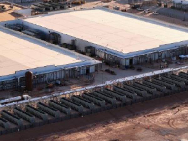 Stargate de OpenAI, el mayor proyecto de centro de datos de Estados Unidos, en Abilene, Texas, el 7 de noviembre de 2025.