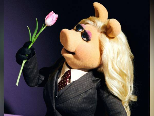 Miss Piggy en Burbank, California, el 30 de enero de 2026.