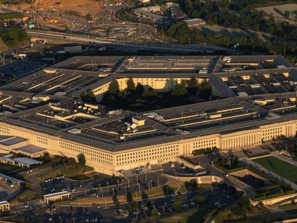 El Pentágono, sede del Departamento de Defensa de EU, cuyo nombre quiere cambiar el Presidente Trump.