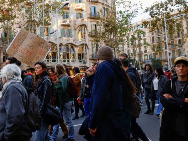 La crisis inmobiliaria ha alimentado protestas en toda España, incluyendo Barcelona.