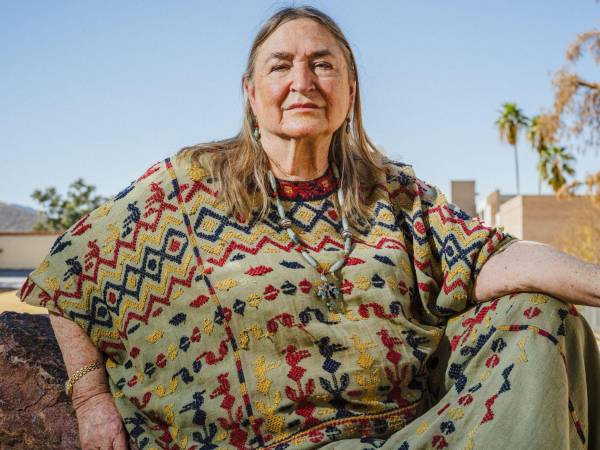 Mary Lou Ridinger, de Jade Maya. Dijo que es importante “educar a la gente sobre el jade”.