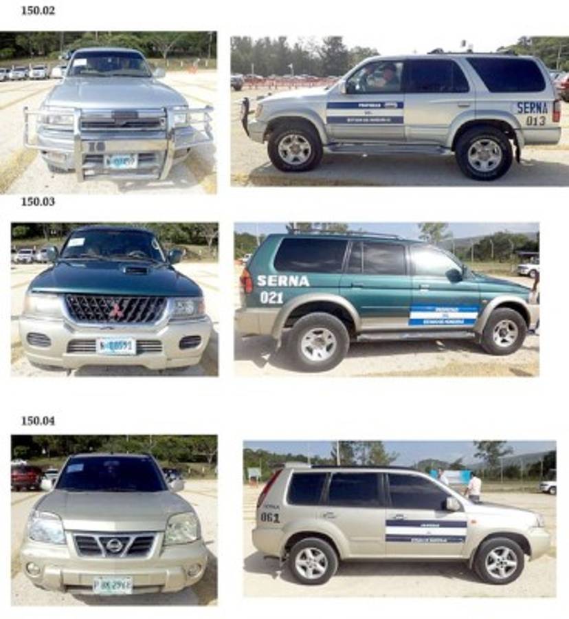 Conozca los carros de lujo en que se conducían ministros hondureños