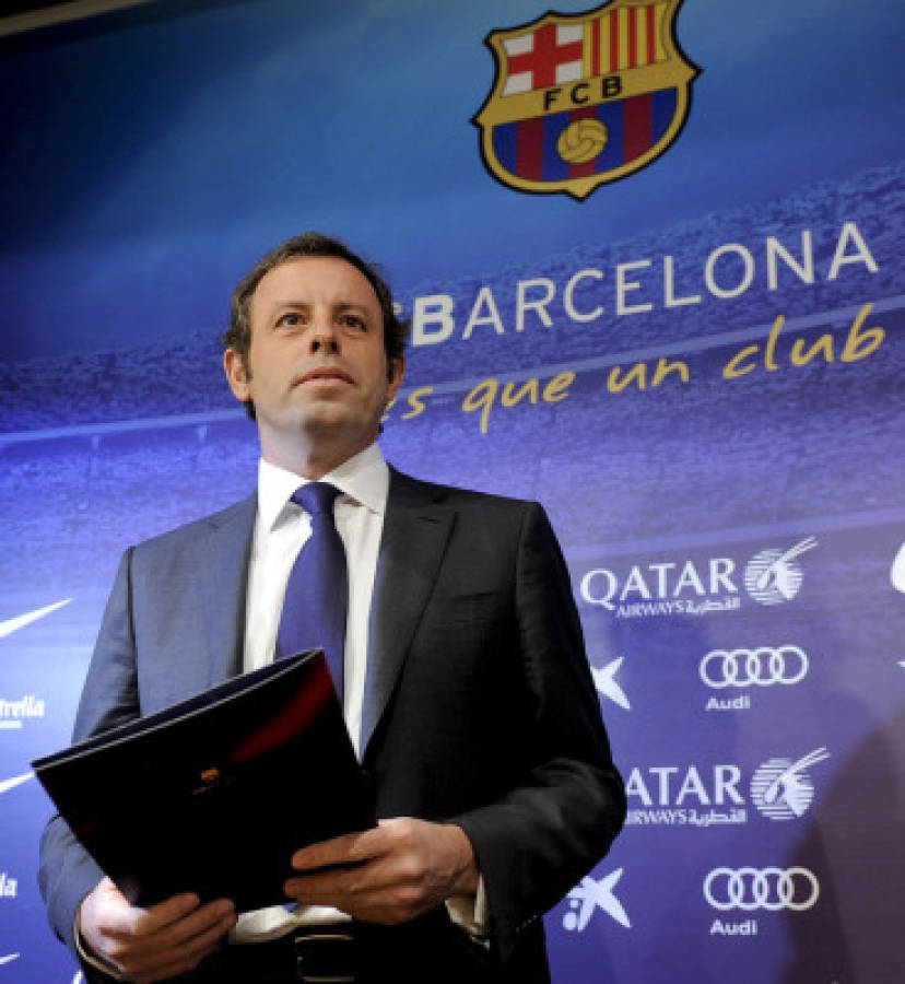 Sandro Rosell renuncia a la presidencia del Barça