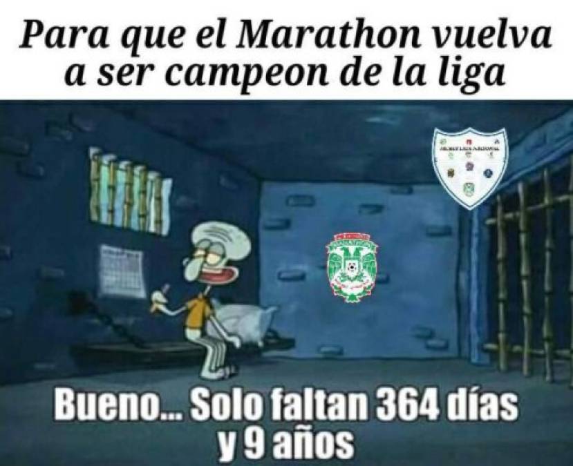 Los memes que dejó la derrota de Marathón ante Real España de partido de repechaje