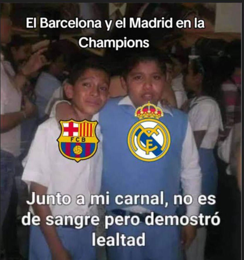 Barcelona se burla: Los memes tras la eliminación de Real Madrid por Bayern en Champions League