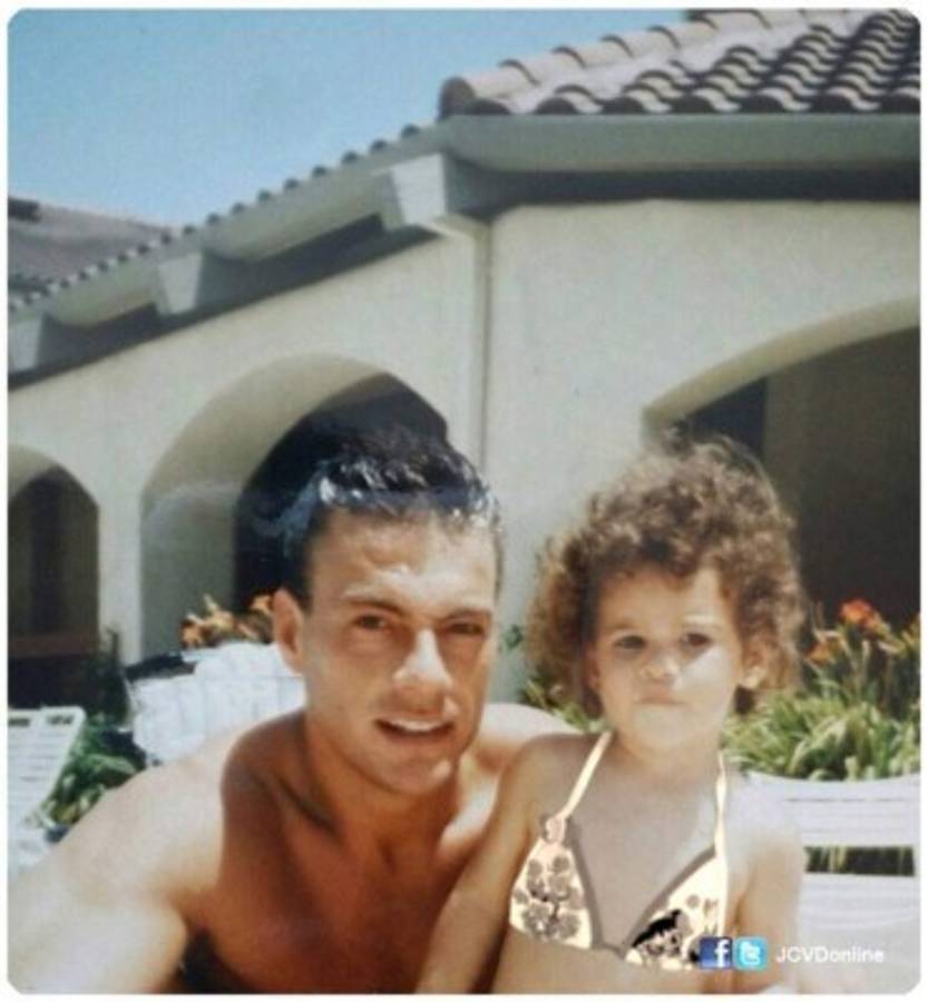 Bianca Brigitte, la hermosa hija de Jean Claude Van Damme sigue sus pasos