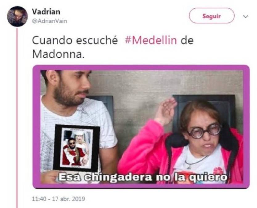 MEMES: Las redes sociales se burlan de Madonna y Maluma tras lanzamiento de videoclip Medellín