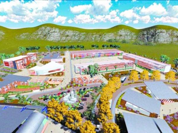 Maqueta de la ciudad universitaria que tendrá Olancho.