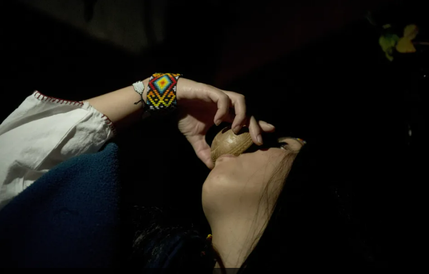 La ayahuasca, un té medicinal y alucinógeno que provoca un viaje “infernal”
