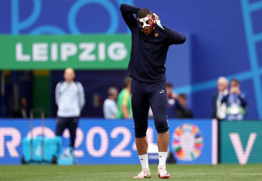 Eurocopa 2024: Kylian Mbappé usará una máscara especial tras la fractura en la nariz