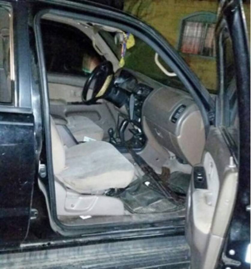 Recuperan indumentaria policial en operativo en SPS