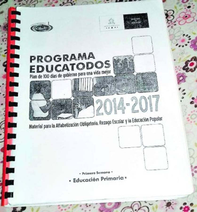 Educación incumple entrega de materiales