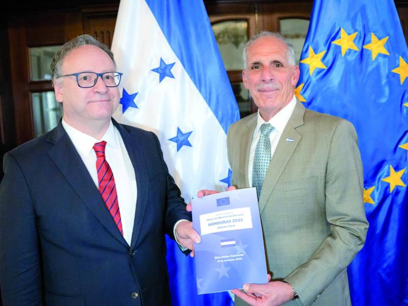 Informe. La Misión de Observación Electoral de la Unión Europea entregó al presidente Asfura el informe final sobre su trabajo a lo largo del proceso electoral, con 24 recomendaciones para la mejora de futuros procesos electorales en el país.