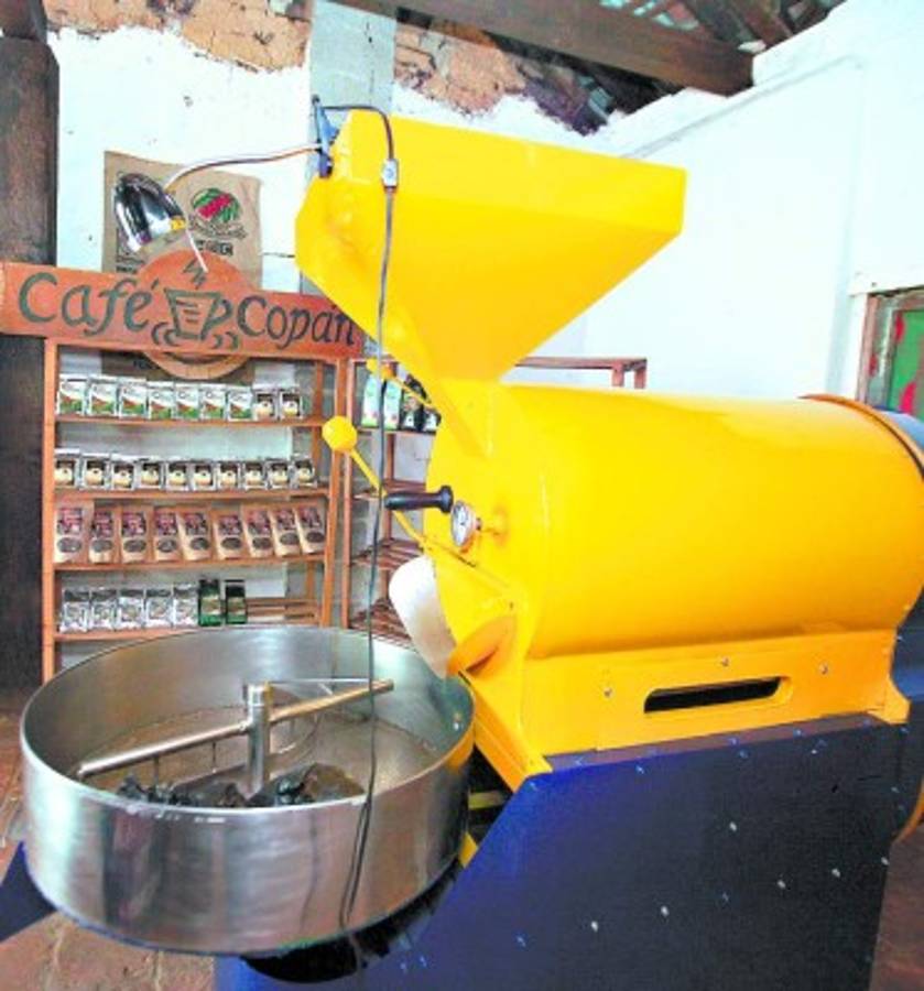 Lienzo y pincel con sabor a café en Honduras