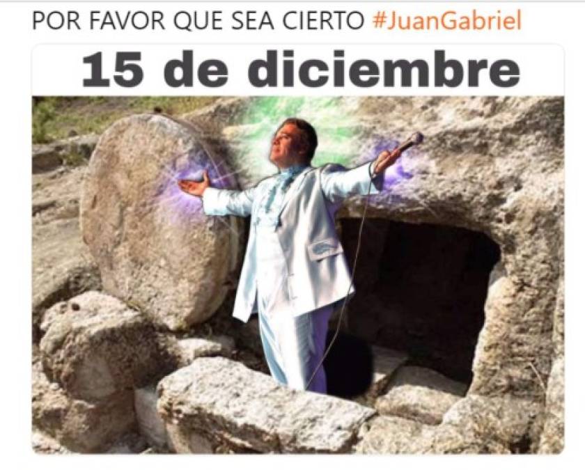 Memes se burlan de supuesta reaparición del fallecido cantante Juan Gabriel