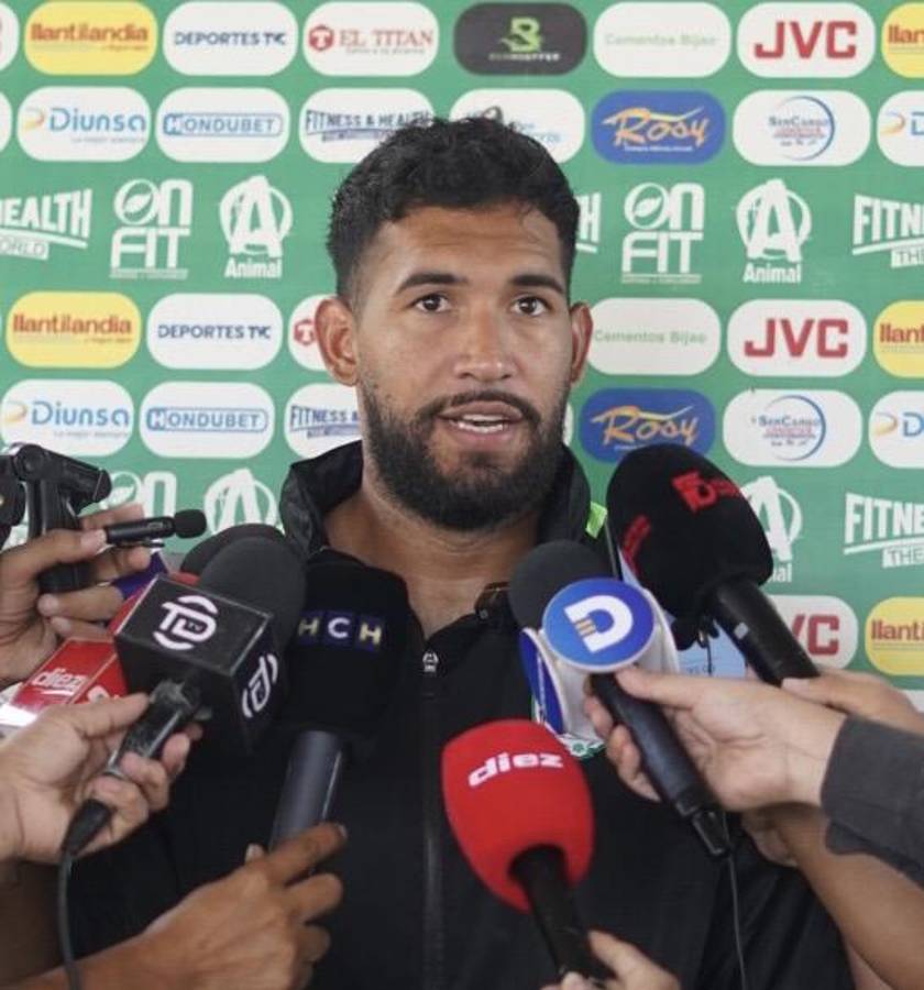 César Samudio ha sido titular con Marathón en el torneo Clausura 2024.