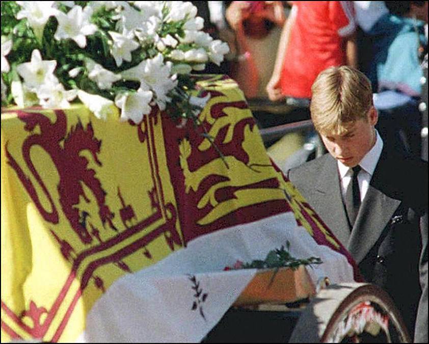 A 25 años de su muerte: así fue el funeral de la princesa Diana