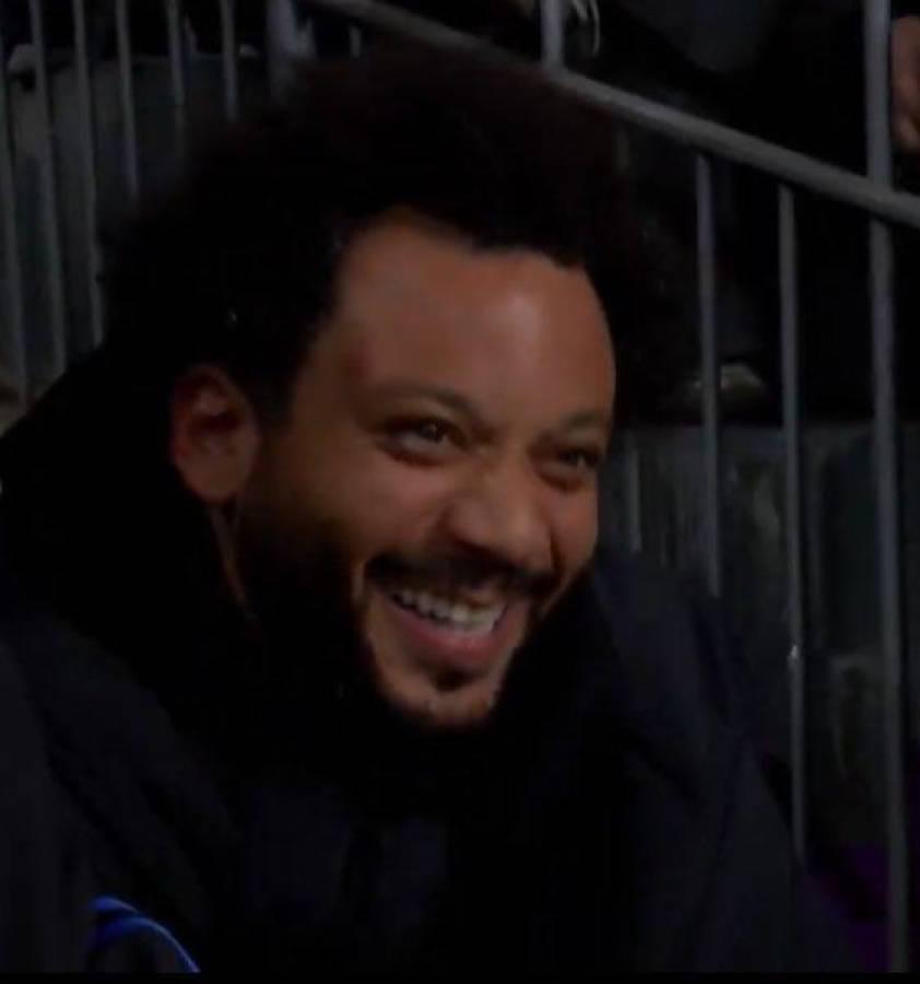Funcionario hondureño presente, burla de Julián y gesto de Marcelo en triunfo de Real Madrid