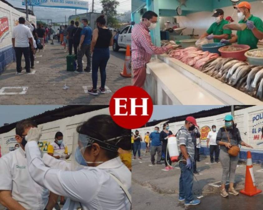 FOTOS: Entre medidas de bioseguridad abre la Feria del Agricultor en la capital