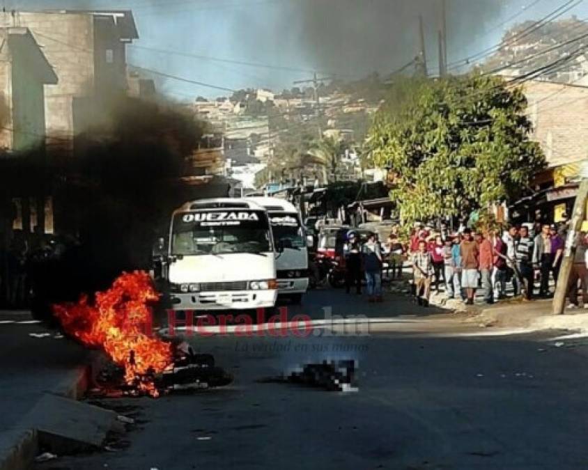 Dantescas fotos: Mata a motorista y luego lo queman vivo en la Quezada